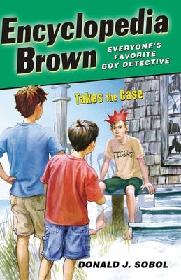 Encyclopedia Brown Takes the Case Paperback Puffin Books