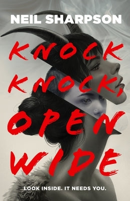 Paperback of "Knock Knock, Open Wide" by Tor Nightfire featuring dark, mysterious cover art with eerie imagery.