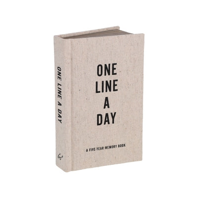 Canvas One Line a Day: A Five-Year Memory Book Other Chronicle Books