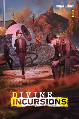 Paperback of Divine Incursions, Vol. 1 light novel by Yen On with colorful cover art featuring fantasy characters.