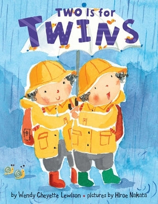 Two Is for Twins board book by Viking Books for Young Readers, featuring colorful illustrations of twin characters for young children.