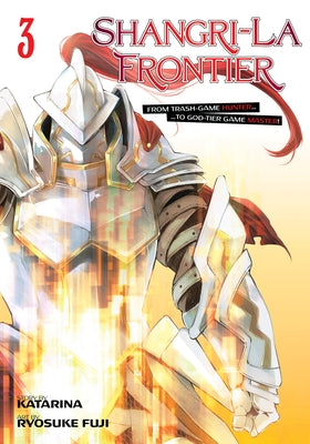 Paperback of Shangri-La Frontier 3 manga by Kodansha Comics featuring colorful cover art and bold title text.