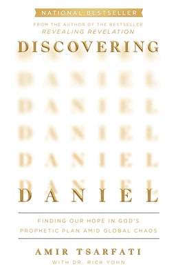 Paperback book titled "Discovering Daniel" by Harvest Prophecy, featuring a cover with religious imagery and a focus on prophetic hope.