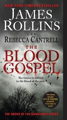 Mass market paperback of The Blood Gospel by Harper, featuring cover art with dark, dramatic imagery and Gothic design elements.