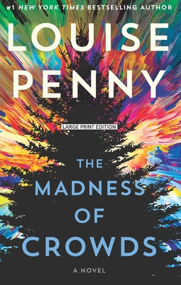Large print paperback of The Madness of Crowds by Large Print Press, showing the book cover with title and author details