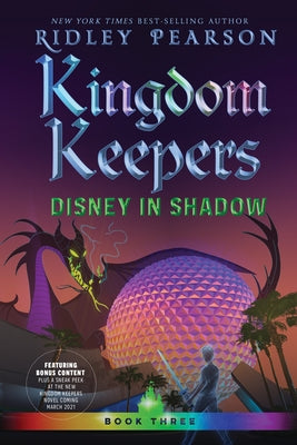 Disney in Shadow paperback book by Disney Hyperion featuring a shadowy Disney character on the cover.