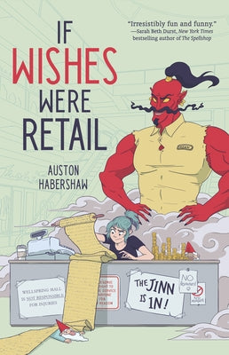 Paperback of "If Wishes Were Retail" by Tachyon Publications showing the book cover with colorful artwork.