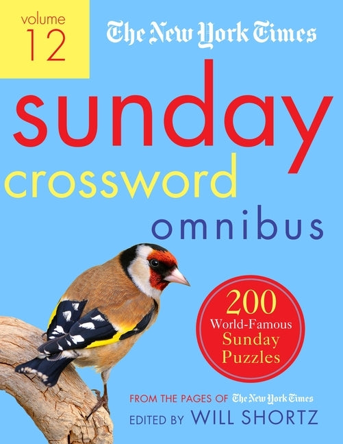 Paperback of The New York Times Sunday Crossword Omnibus Volume 12 by St. Martin's Griffin with colorful puzzle cover and title text.