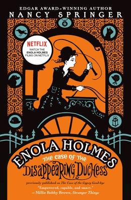 Paperback of Enola Holmes: The Case of the Disappearing Duchess by Penguin Young Readers Group, featuring the book cover with title and illustrations.