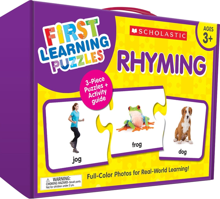 First Learning Puzzles: Rhyming Board Games Scholastic Teaching Resources