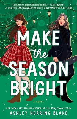 Paperback of "Make the Season Bright" by Berkley Books featuring festive holiday-themed cover art.