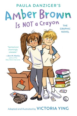 Amber Brown Is Not a Crayon paperback graphic novel by G.P. Putnam's Sons, showing colorful illustrated cover with title text.