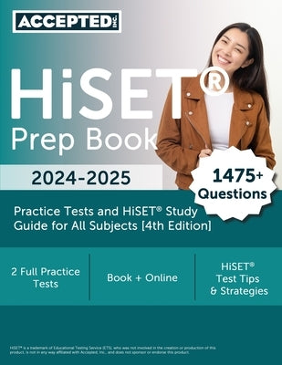HiSET Prep Book 2025-2026: 2 Practice Tests and HiSET Study Guide for All Subjects [4th Edition] by McDivitt, G. T.