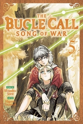 Paperback of The Bugle Call: Song of War, Vol. 5 manga by Viz Media featuring cover art with soldiers and war-themed illustrations.