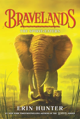Paperback of Bravelands: The Spirit-Eaters by HarperCollins, featuring a cover illustration with fantasy-themed artwork.