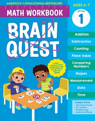 Brain Quest Math Workbook: 1st Grade Paperback Workman Kids