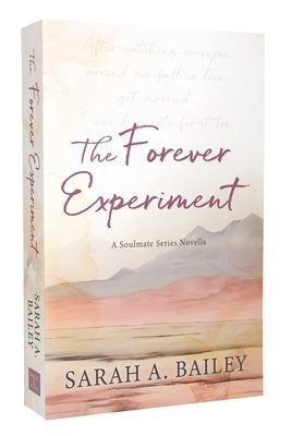 Paperback copy of The Forever Experiment by Page & Vine, showing the book cover with title and author on a plain background.