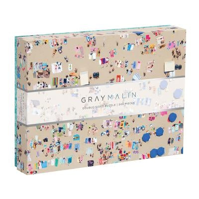 Gray Malin the Beach Two-Sided Puzzle Board Games Galison