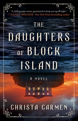 Paperback of The Daughters of Block Island by Thomas & Mercer, featuring a cover image with scenic island artwork.