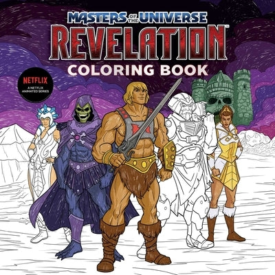 Masters of the Universe: Revelation Official Coloring Book (Essential Gift for Fans) Paperback Buzzpop