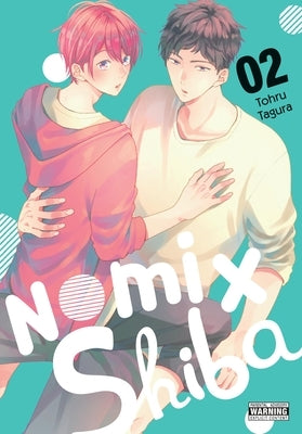 Paperback of Nomi X Shiba Vol. 2 by Yen Press featuring colorful cover art depicting characters from the manga series.