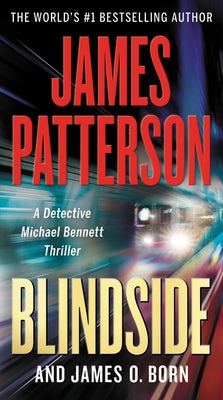 Cover of the mass market paperback "Blindside" by Little Brown and Company, featuring a striking book cover design.