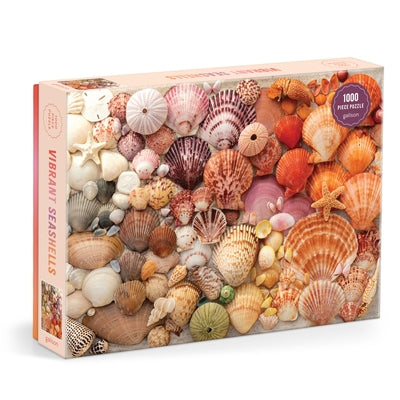 Vibrant Seashells 1000 Piece Puzzle Other Galison