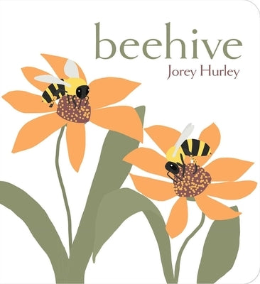 Colorful Little Simon Beehive board book with vibrant illustrations of bees and a honeycomb, perfect for young children.
