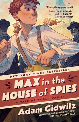 Paperback of Max in the House of Spies by Penguin Young Readers Group, featuring a cover illustration related to World War II.