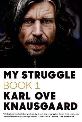 Paperback of "My Struggle, Book One" by Farrar, Straus and Giroux featuring the book cover design with title and author name.