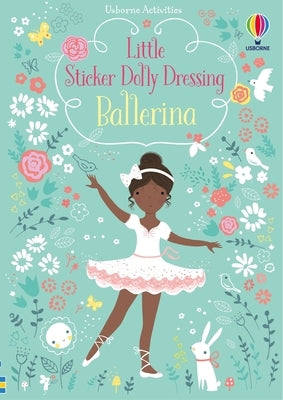Little Sticker Dolly Dressing Ballerina Paperback Usborne Books