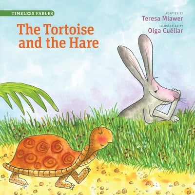 Paperback of "The Tortoise and the Hare" by Chosen Spot Publishing, showing the book cover with illustrated tortoise and hare.