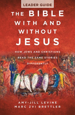 Paperback Bible with and without Jesus Leader Guide by Abingdon Press, showing the book cover with title and design.