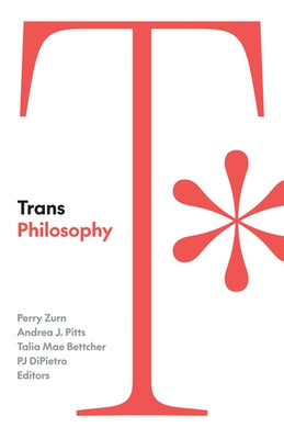 Paperback of Trans Philosophy book by University of Minnesota Press, featuring a cover with abstract artwork and the title text.