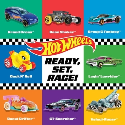 Hot Wheels: Ready, Set, Race! Board Book Mattel