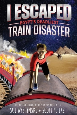 Paperback book titled "I Escaped Egypt's Deadliest Train Disaster" by Best Day Books for Young Readers, with a cover illustration.