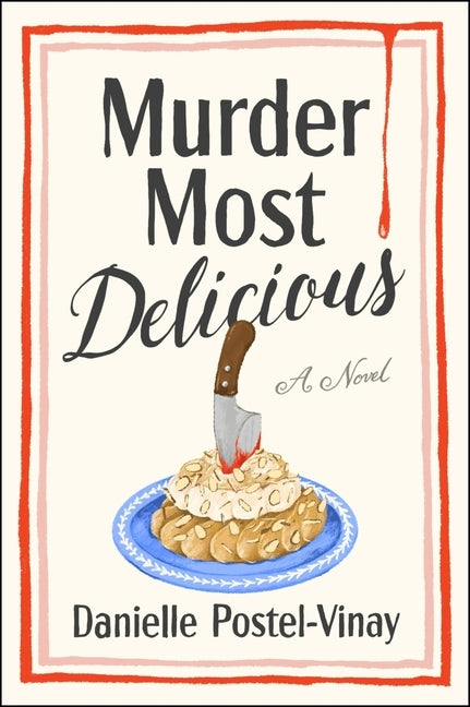 Paperback of Murder Most Delicious by Harper Perennial, showing the book cover with dark, whimsical artwork and title text.