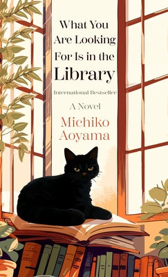 Large print paperback of "What You Are Looking for Is in the Library" by Thorndike Press, showing the book cover with title and author.