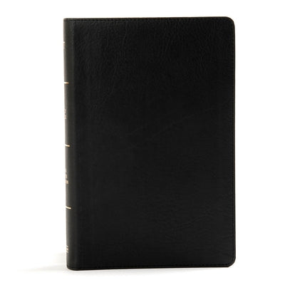 KJV Large Print Personal Size Reference Bible, Black Leathertouch Indexed by Holman Bible Publishers