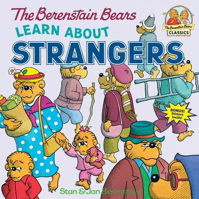 Paperback of The Berenstain Bears Learn About Strangers by Random House Books for Young Readers, featuring Bear family on the cover.