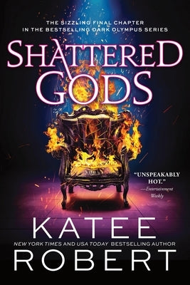 Paperback of Shattered Gods by Sourcebooks Casablanca showing the front cover with dark fantasy artwork.