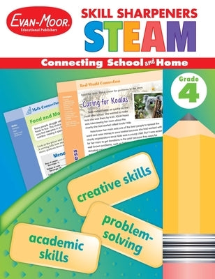 Skill Sharpeners: Steam, Grade 4 Workbook by Evan-Moor Educational Publishers