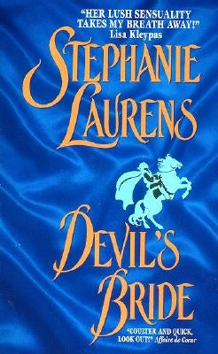 Mass market paperback of "Devil's Bride" by Avon Books, featuring a dark, mysterious cover with gothic artwork.