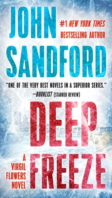 Deep Freeze mass market paperback book by G.P. Putnam's Sons featuring a dark, wintery cover design.