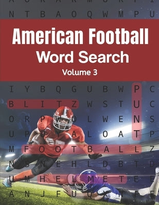 American Football Word Search (Volume 3): Trivia Puzzle Book for Teenagers and Adults with Solutions Included by Books, Run Pass Option