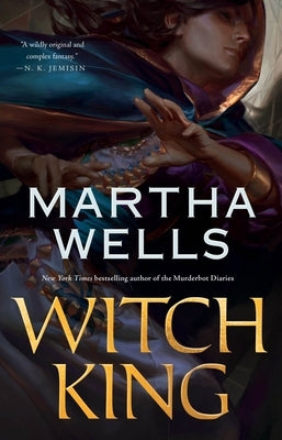 Paperback of Witch King by Tor Books featuring dark fantasy cover art with a menacing figure and mystical elements.
