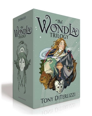 Paperback boxed set of The Wondla Trilogy by Simon & Schuster, featuring covers of The Search for Wondla, A Hero for Wondla, and The Battle for Wondla