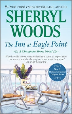 Mass market paperback of The Inn at Eagle Point by Mira Books, featuring a scenic cover image of a cozy inn by a lake.