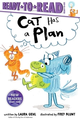Paperback of "Cat Has a Plan: Ready-To-Read Ready-To-Go!" by Simon Spotlight, showing the colorful book cover with cat illustrations.