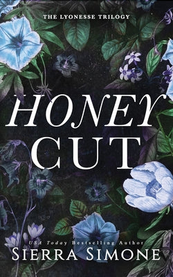Paperback copy of "Honey Cut" by Bloom Books, featuring a colorful book cover with floral and honey-themed artwork.